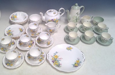 Lot 162 - A Copeland Spode Soft Whispers Coffee Set, and...