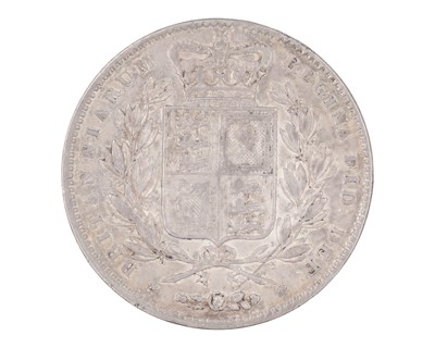 Lot 2 - GB - Victoria, 1845 silver halfcrown.