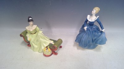 Lot 172 - Royal Doulton " At Ease " and " Fragrance ".