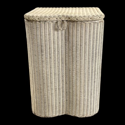 Lot 178 - A Lloyd Loom original laundry basket, 54cm tall.