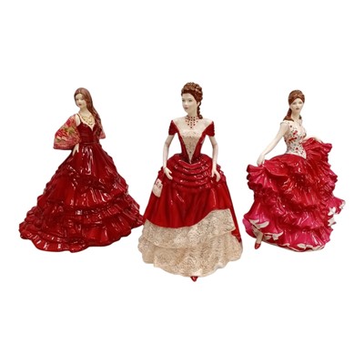 Lot 207 - Royal Doulton figures, "Rosita", "Ava", and...