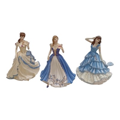 Lot 208 - Royal Doulton figures, "Key to my Heart",...