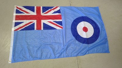 Lot 212 - A Royal Air Force Flag, 147cm by 91cm. ALL...