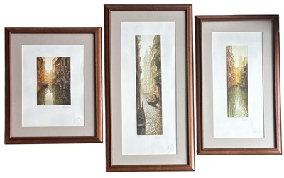 Lot 230 - Fabio BALDAN (1954), three limited edition...