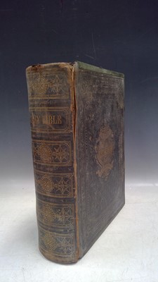 Lot 239 - A Brown's Self-interpolating Family Bible and...