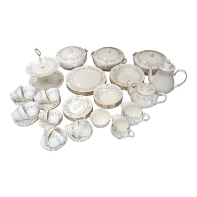 Lot 243 - A Duchess bone china six-place dinner set with...
