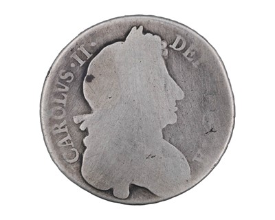 Lot 52 - GB - A Charles II 1679 silver halfcrown coin.