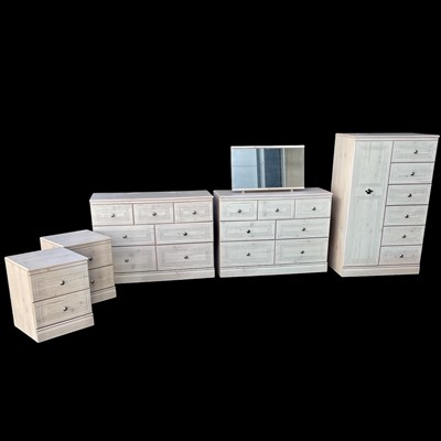 Lot 16 - An Alston's Furniture, Bedroom Suite. Two...