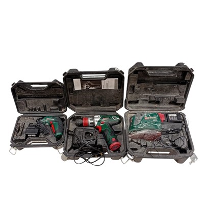 Lot 78 - Three Parkside power tools, including a...