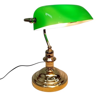 Lot 119 - A LLoytron Banker Lamp. In working order.