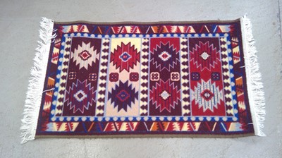 Lot 130 - A Modern Mat, 100cm by 60cm.