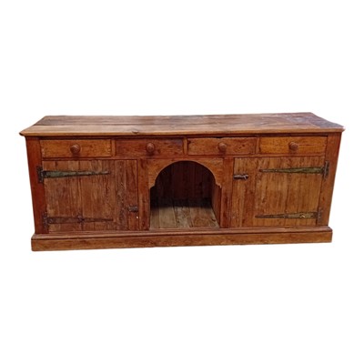 Lot 4 - A Constructed Sideboard. The Sideboard is 85cm...
