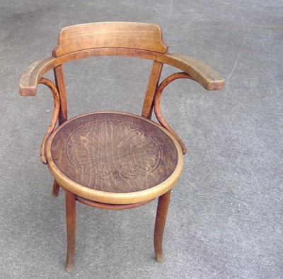 Lot 138 - A Thonet Cafe Chair.