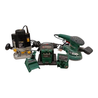 Lot 157 - A Direct Power 1/4 inch Router, a Parkside...