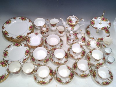 Lot 189 - A Royal Albert Tea Service. The Service...