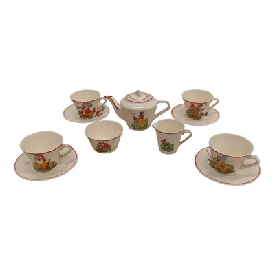 Lot 190 - A Vintage Wade Heath porcelain children's tea...