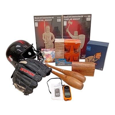 Lot 199 - An Easton Baseball glove, a Boland American...