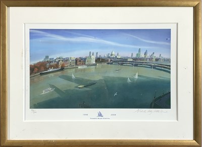 Lot 414 - Nicholas HELY-HUTCHINSON Thames River Signed...