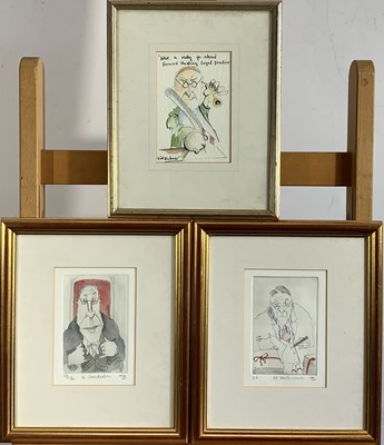 Lot 413 - Tim BULMER (1958) Cartoon Ink and wash...