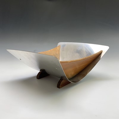 Lot 160 - A mid century Arthur Salm (Swedish) stainless...