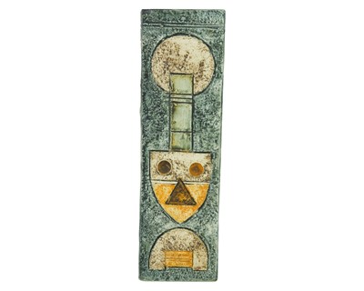 Lot 51 - A Troika Pottery rectangular vase.