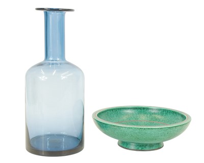 Lot 114 - A Gustavsberg Argenta bowl, designed by Wilhelm Kage.