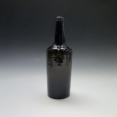 Lot 807 - An 18th century sealed wine bottle, initialled...