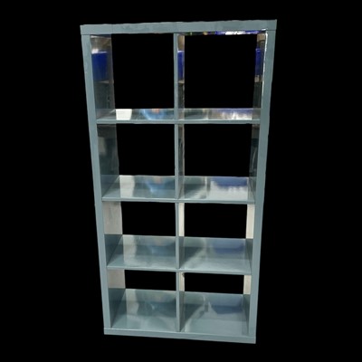 Lot 46 - An Ikea 4x2 Kallax unit, 146cm tall.