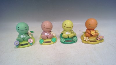 Lot 33 - Four Vintage Nohohon Zoku Solar Figures. The...