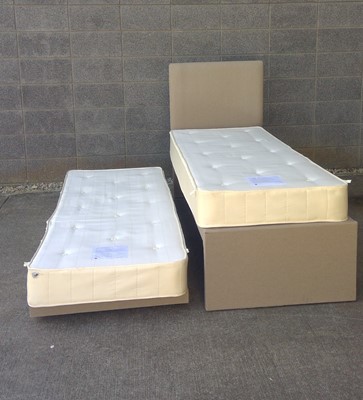 Lot 27 - A John Lewis " Savoy " Trundle Guest Bed. The...