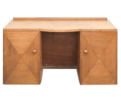Lot 104 - A Nero branded oak desk/side cabinet.
