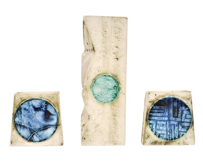 Lot 228 - John Beusmans, three Carn pottery vases.