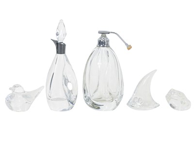 Lot 111 - A collection of Daum crystal.