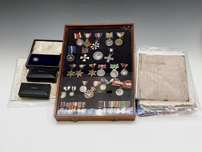 Lot 275 - An important 3 generation naval group of...