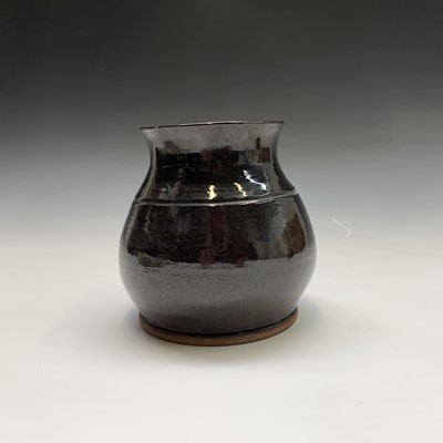 Lot 857 - A Lake's Truro pottery vase, height 11cm,...