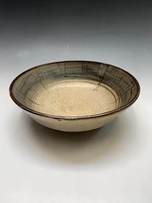 Lot 827 - Studio pottery. Shallow bowl attributed to...