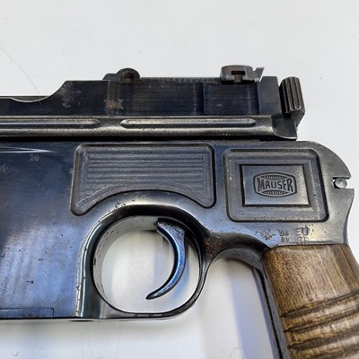 Lot 102 - A de-activated Mauser 7.63mm calibre "broom...