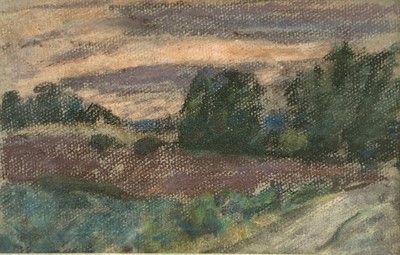 Lot 630 - Peggy SOMERVILLE (1918-1975) Rural Sunset...