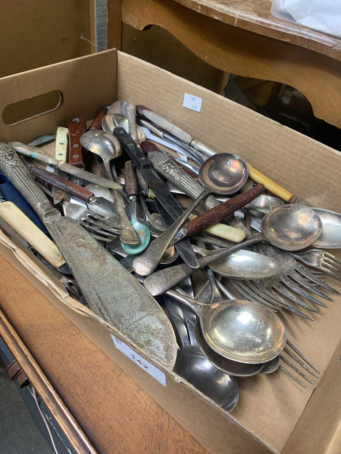 lot-142-a-selection-of-cutlery-with-some-epns