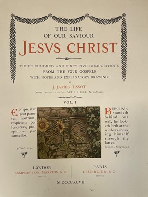 Lot 1272 - RELIGIOUS Interest. 'The Life of our Saviour...