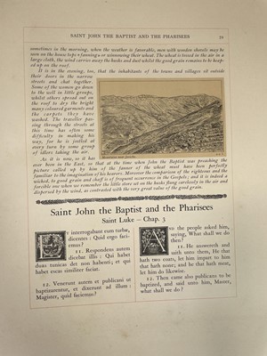 Lot 1272 - RELIGIOUS Interest. 'The Life of our Saviour...