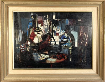 Lot 1042 - George F. CAMPBELL (1917-1979) Still Life with...