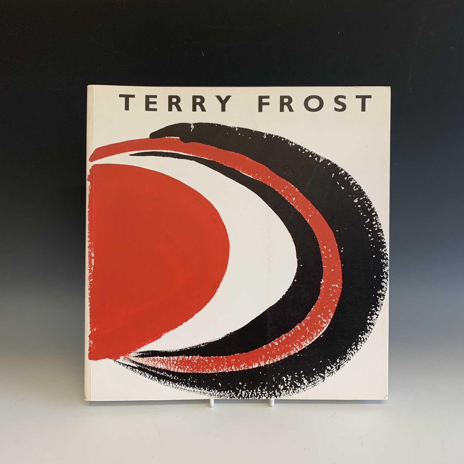 Lot 572 - Terry Frost, drawing and signature inside cover.