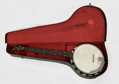 Lot 29 - A Gem Supremus five string Banjo, by Windsor...