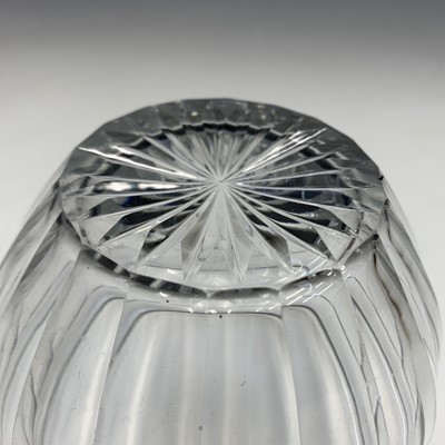 Lot 995 - A pair of 18th century small conical glass...