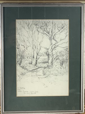 Lot 1582 - Falmouth Working Boat- a scale drawing print,...