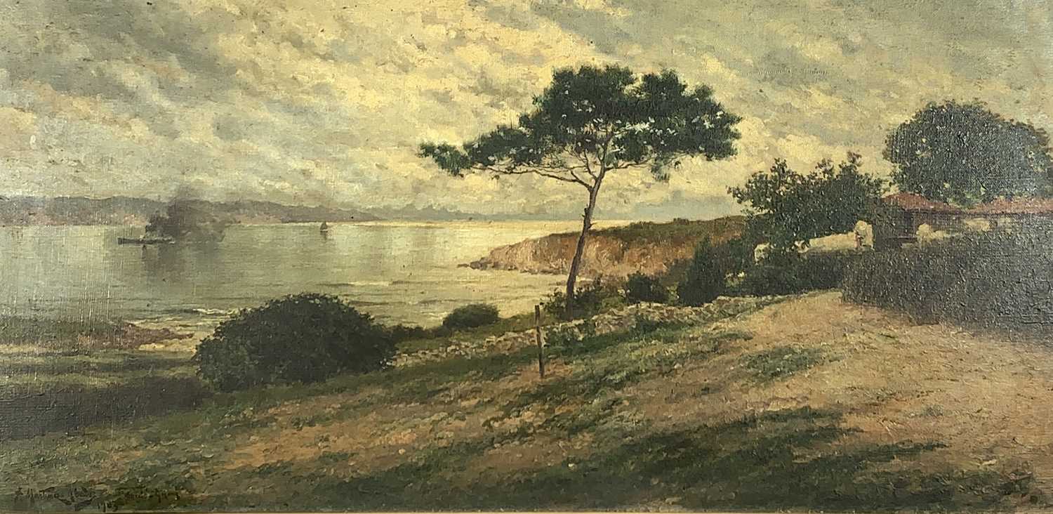 Lot 1009 - Juan Tomás MARTÍNEZ ABADES (1862-1920) Coastal...