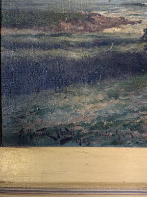 Lot 1009 - Juan Tomás MARTÍNEZ ABADES (1862-1920) Coastal...