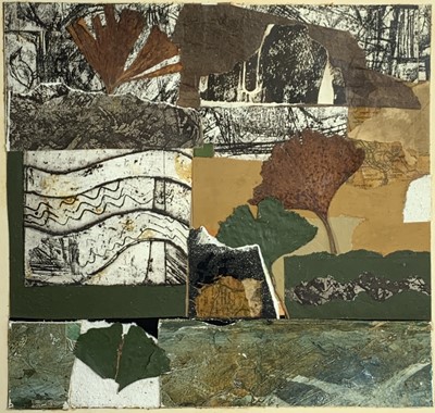 Lot 39 - Peter FOX (1952) Autumn Collage Mixed media...