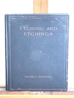 Lot 1030 - Frank Lewis EMANUEL (1866-1948) His book...